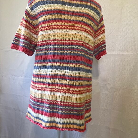 Vintage Orvis Women's Short Sleeve Sweater - Picture 4 of 9